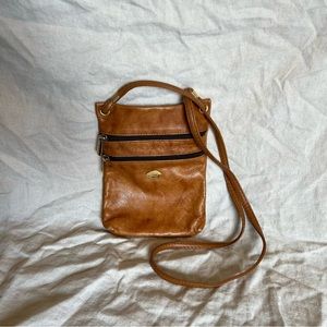 Gio Made In Italy Cross body Leather Purse